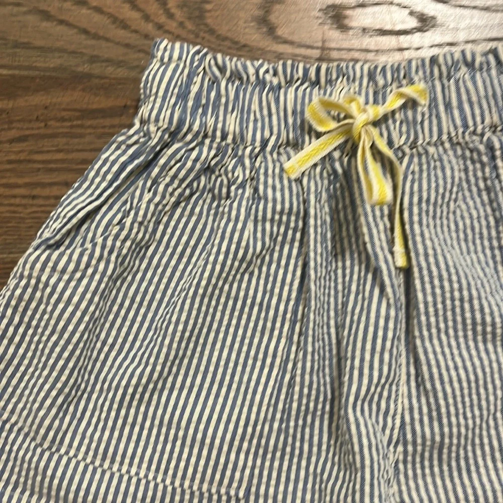Arsene & Les Pipelettes Seersucker Shorts 4T NWT